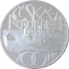 200 Kč (2007) 650. výročí položení základního kamene Karlova mostu (Proof kvalita)