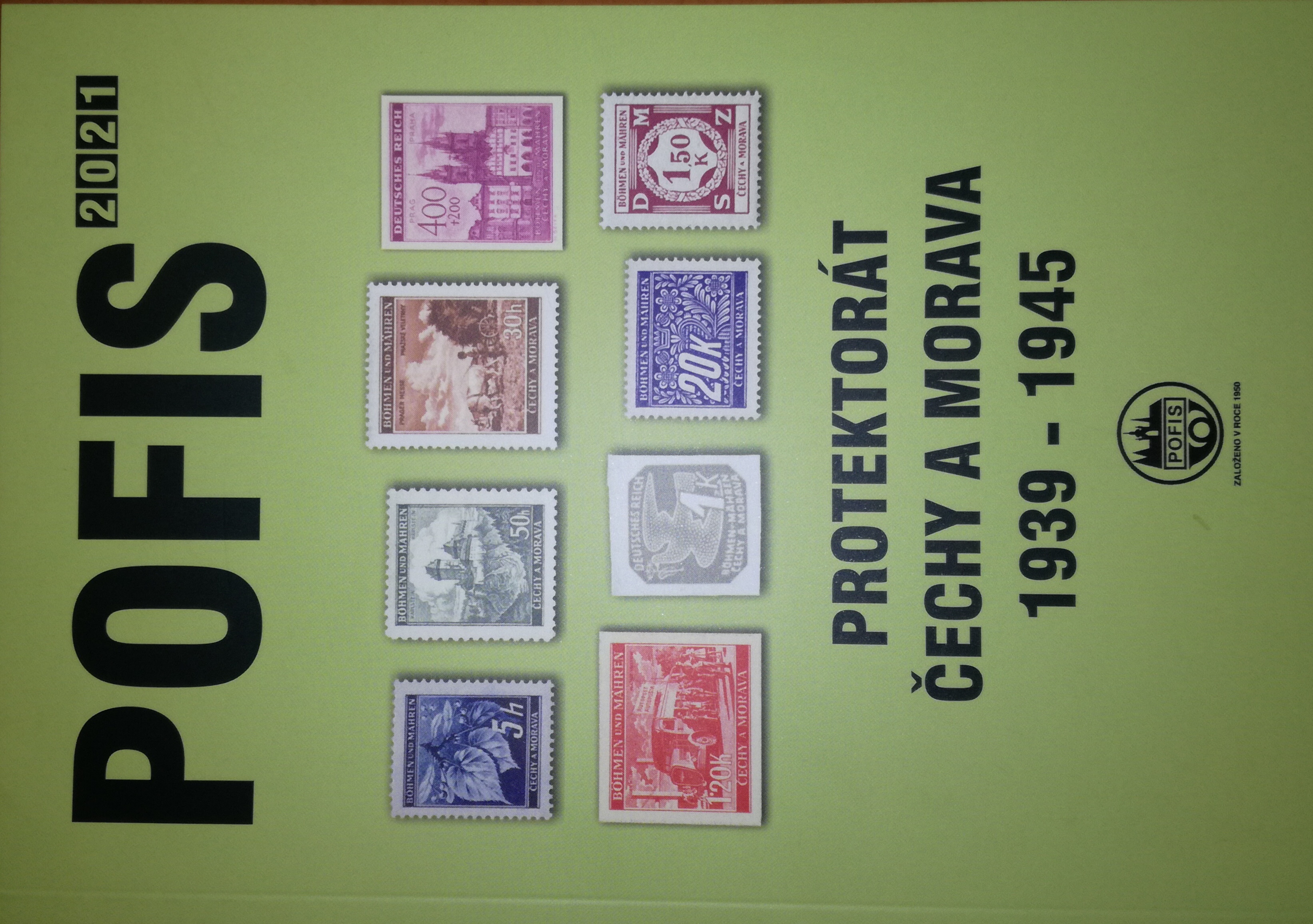 Protektorát Čechy a Morava 1939-1945 katalog známek