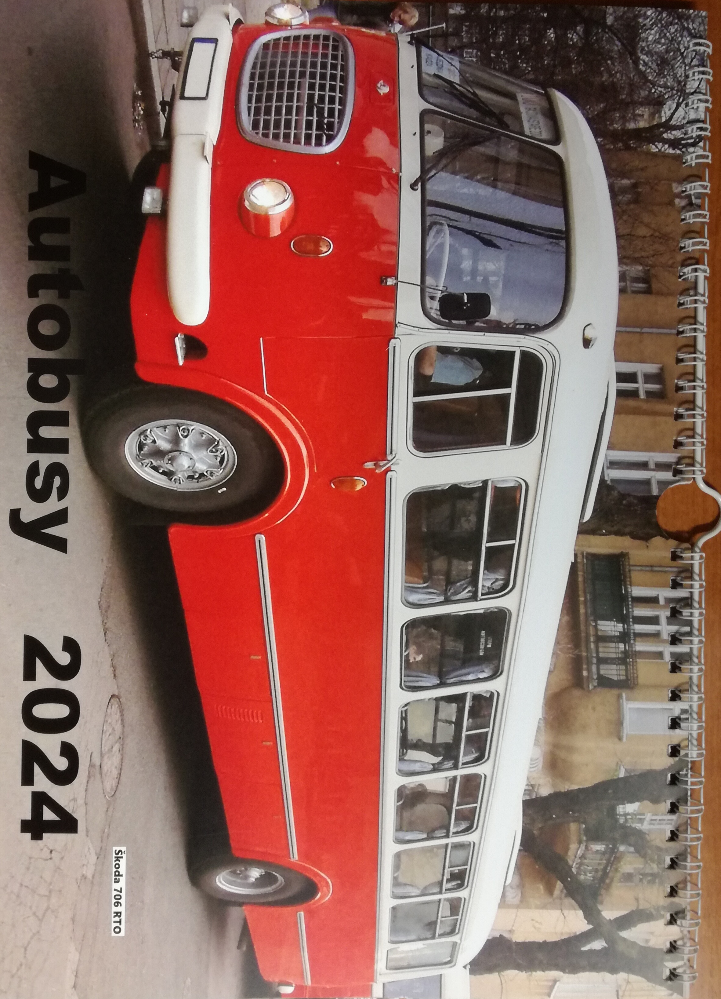 Autobusy 2024 (nástěnný kalendář)