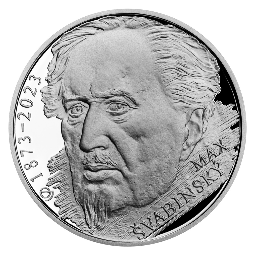 200 Kč (2023) Švabinský Max (Proof kvalita)