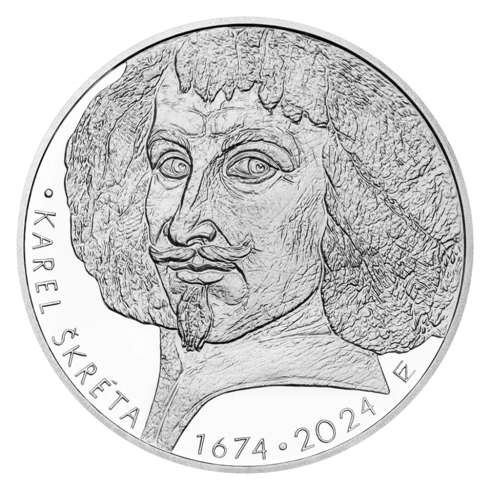 200 Kč (2024) Škréta Karel (Proof kvalita)