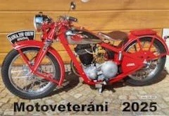 MOTOVETERÁNI 2025 (nástěnný kalendář)