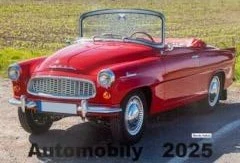 AUTOMOBILY 2025 (nástěnný kalendář)
