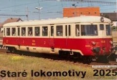 STARÉ LOKOMOTIVY 2025 (nástěnný kalendář)