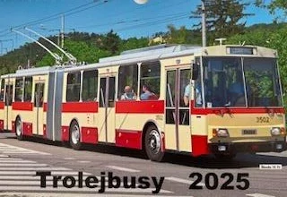 TROLEJBUSY 2025 (nástěnný kalendář)