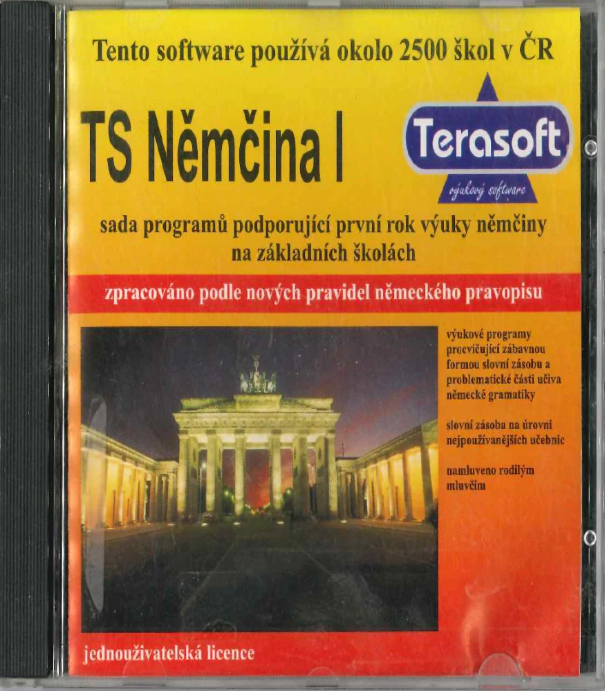 TS NĚMČINA I: SADA PROGRAMŮ PODPORUJÍCÍ PRVNÍ ROK VÝUKY NĚMČINY NA ZÁKLADNÍCH ŠKOLÁCH/CD