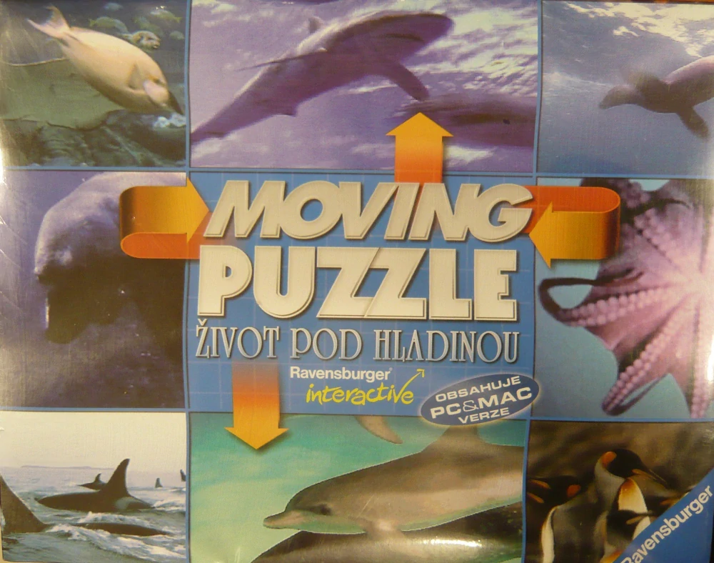 MOVING PUZZLE: ŽIVOT POD HLADINOU/CD-ROM