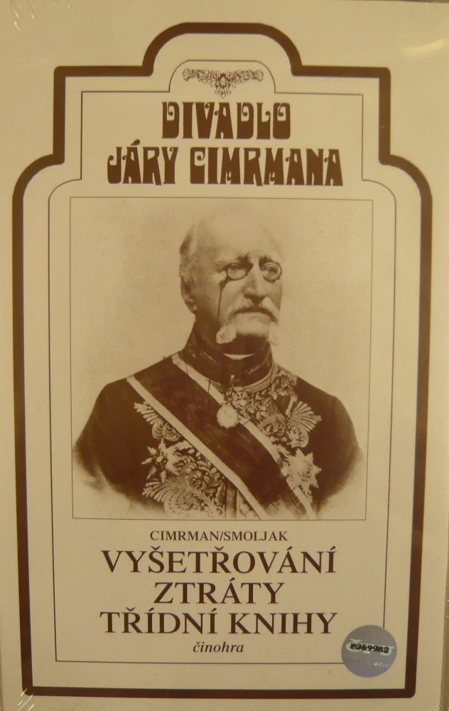 DIVADLO JÁRY CIMRMANA: VYŠETŘOVÁNÍ ZTRÁTY TŘÍDNÍ KNIHY/VHS