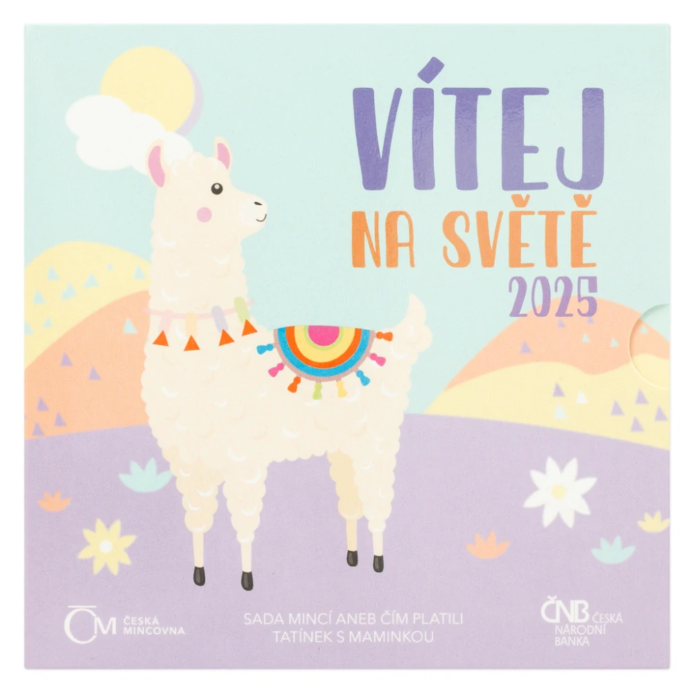 Sada oběžných mincí ČR 2025 Narození dítěte (Standart)