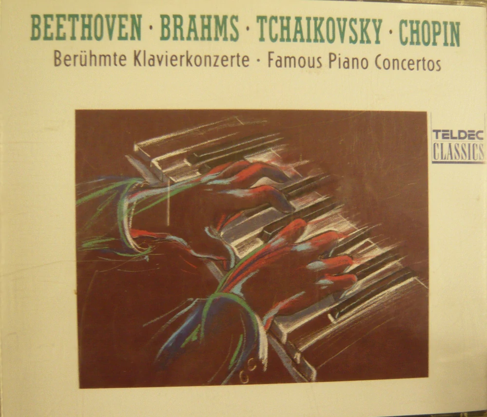 BEETHOVEN, BRAHMS, ČAJKOVSKIJ, CHOPIN: BERUHMTE KLAVIERKONZERTE/4CD