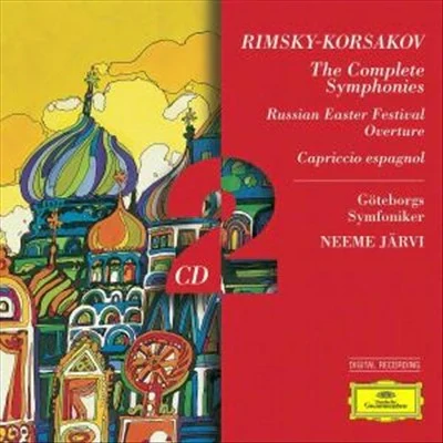 RIMSKY-KORSAKOV: THE SYMPHONIES CAPRICCIO ESPAGNOL/2CD(NEEME JARVI)