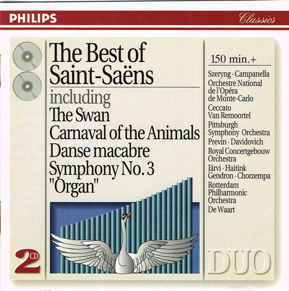 SAINT-SAENS CAMILLE: THE BEST OF SAINT-SAENS/2CD