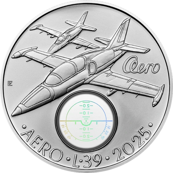 500 KČ (2025) Letoun Aero L-39 (obyčejná kvalita)