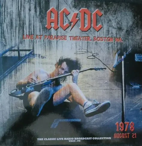 AC/DC: LIVE AT PARADISE THEATER BOSTON 1978/LP