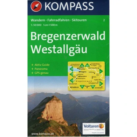 BREGENZERWALD WESTALLGAU/2 KOMPASS