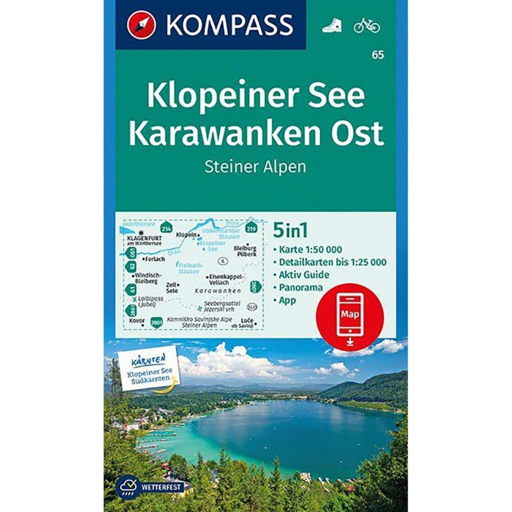 KLOPEINER SEE KARAEANKEN OST/65 KOMPASS