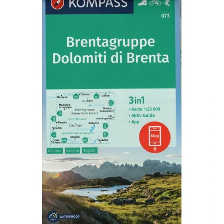 BRENTAGROUPPE DOLOMITI DI BRENTA/073 KOMPASS