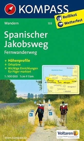 SPANISCHER JAKOBSWEG/133 KOMPASS