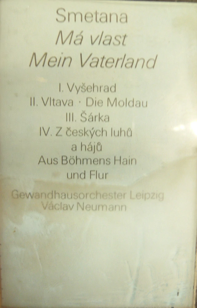 SMETANA BEDŘICH: MÁ VLAST/MC(NEUMANN VÁCLAV)
