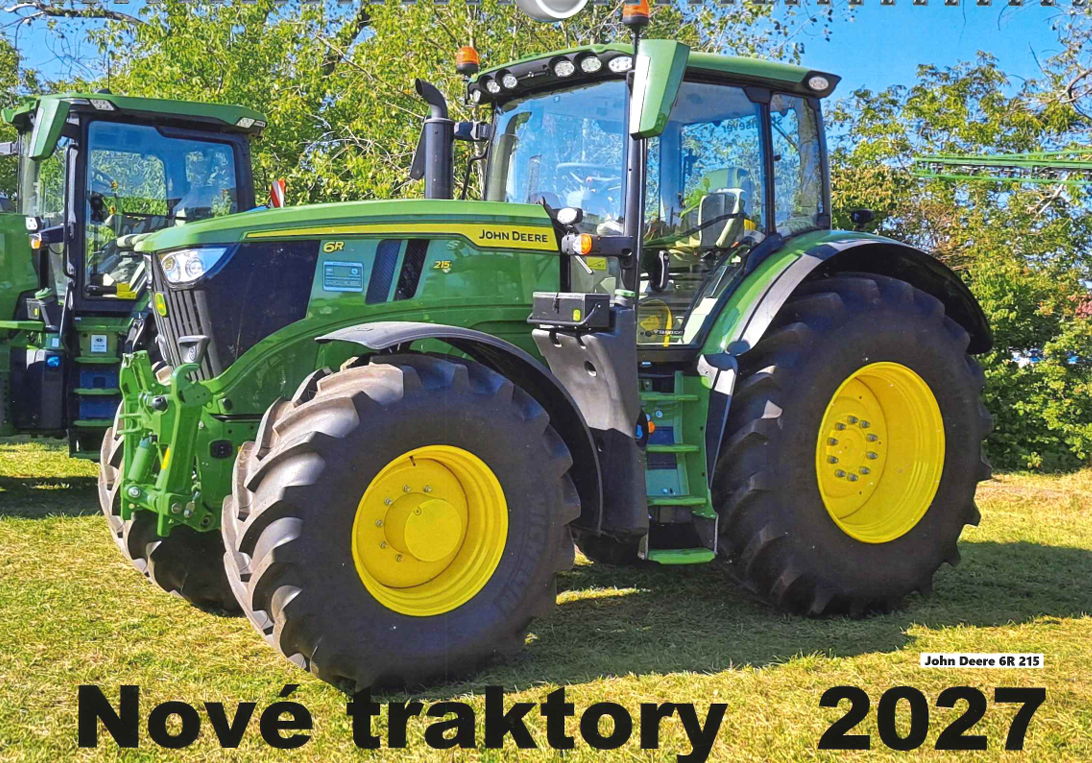 NOVÉ TRAKTORY 2027 (nástěnný kalendář)