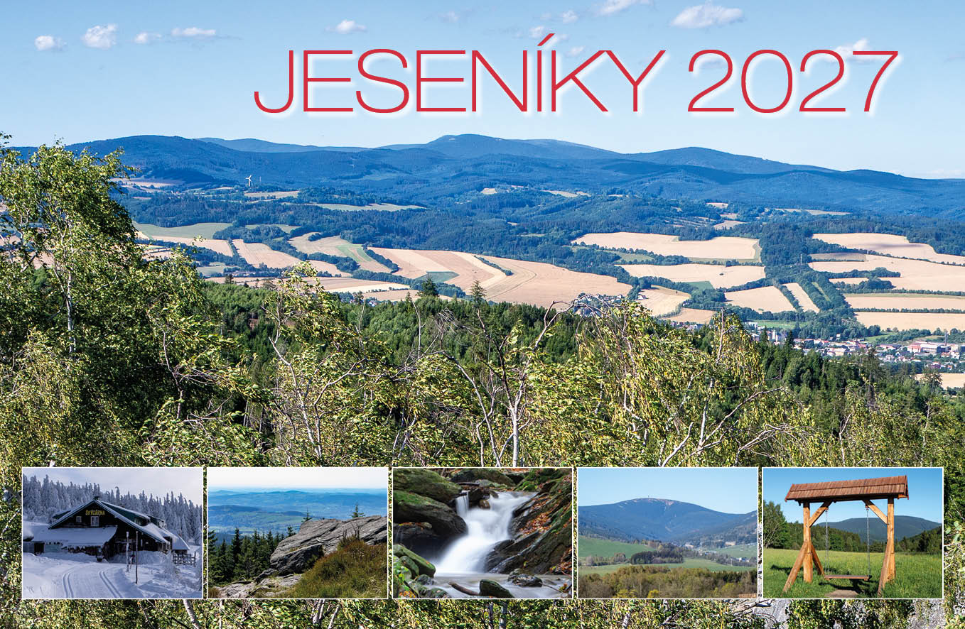 JESENÍKY 2027 - stolní kalendář