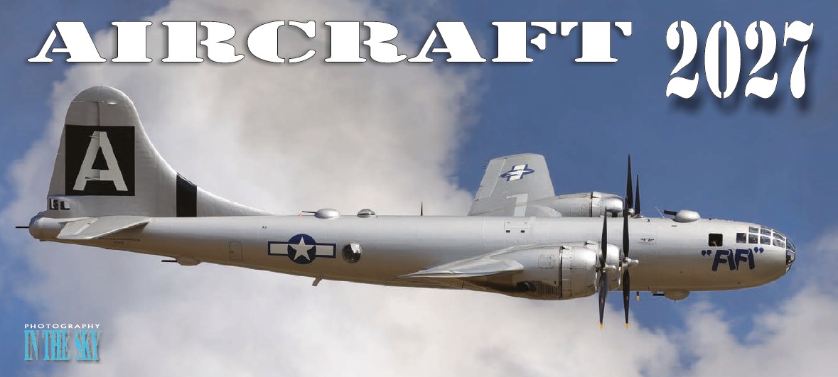 AIRCRAFT 2027 - stolní kalendář