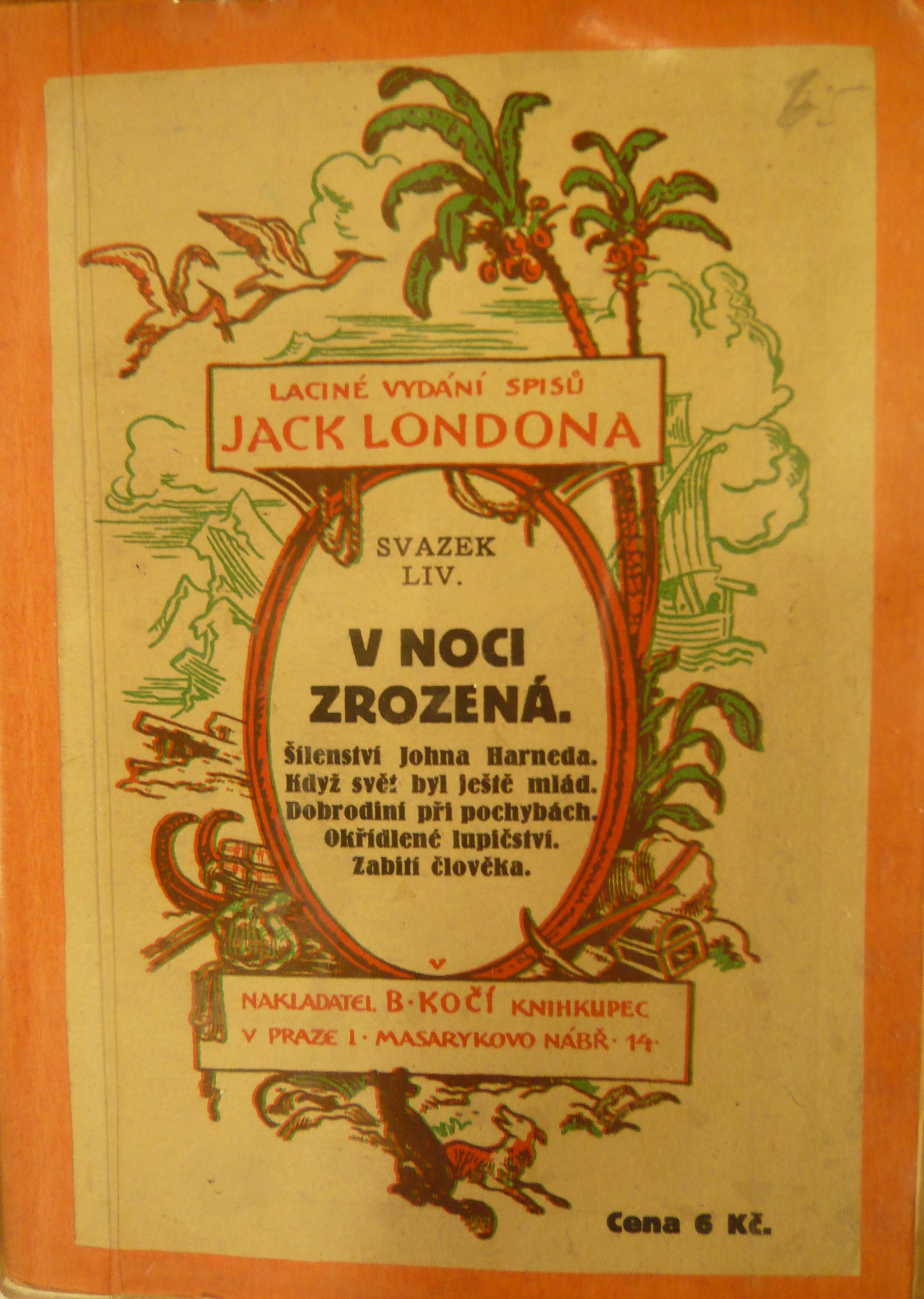 V NOCI ZROZENÁ./ SVAZEK LIV.