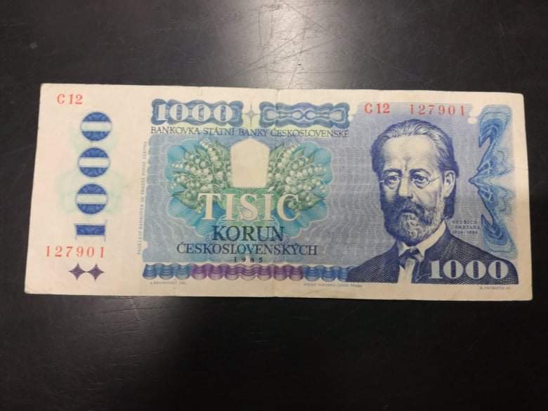 1000 Kčs 1985 (ilustrační foto)
