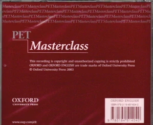 PET MASTERCLASS: INTERMEDIATE/CD