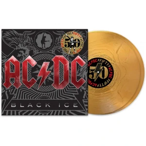 AC/DC: BLACK ICE (50th Anniversary Gold Color Vinyl)2LP
