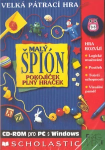 MALÝ ŠPIÓN POKOJÍČEK PLNÝ HRAČEK: VELKÁ PÁTRACÍ HRA/CD