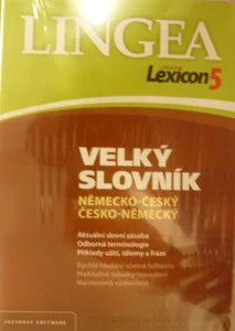 LINGEA LEXIKON 5: VELKÝ SLOVNÍK ČESKO- NĚMECKÝ/CD-ROM