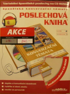 POSLECHOVÁ KNIHA ŠPANĚLSKÁ KONVERZAČNÍ TÉMATA/CD-ROM