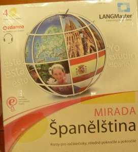 MIRANDA ŠPANĚLŠTINA - KURZY/4 CD-ROMS