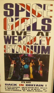 SPICE GIRLS: LIVE AT WEMBLEY STADIUM/VHS