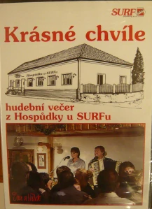 KRÁSNÉ CHVÍLE: HUDEBNÍ VEČER Z HOSPŮDKY U SURFU/DVD