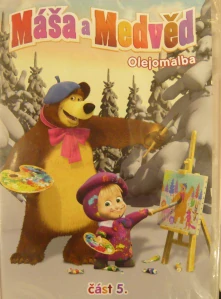 MÁŠA A MEDVĚD: OLEJOMALBA/DVD