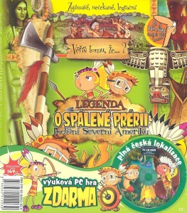 Legenda o spálené prérii. Indiáni Severní Ameriky + CD ROM