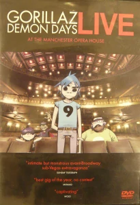 GORILLAZ: DEMON DAYS LIVE/DVD