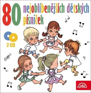 80 nejoblíbenějších dětských písniček/2CD