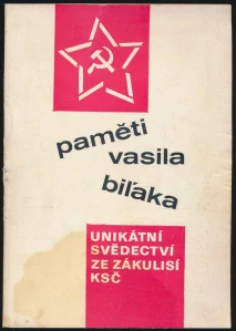Paměti Vasila Biĺaka. unikátní svědectví ze zákulisí 1 dílKSČ