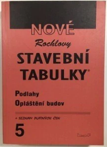 Nové stavební tabulky 5