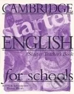Cambridge English for schools Starter Teacher´s Book