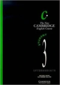 New Cambridge English Course 3 Student Intermediate