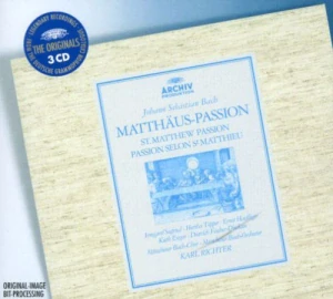 BACH J. S.: MATTHAUS PASSION/3CD(Richter Karl)
