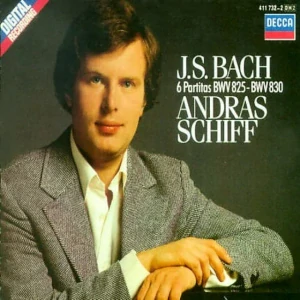 BACH J.S.: 6 PARTITAS BWV 825 - BWV 830/2CD(ANDRAS SCHIFF)