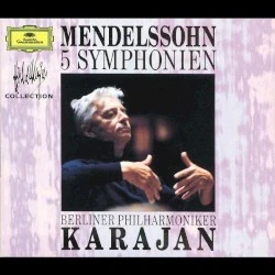 MENDELSSOHN: 5 SYMPHONIEN/3CD(HERBERT VON KARAJAN)