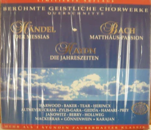 HANDEL, BACH, HAYDN: BERUHMTE GEISTLICHE CHORWERKE/3CD