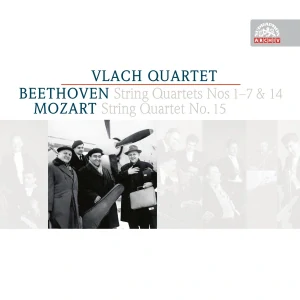 BEETHOVEN, MOZART: STRING QUARTETS/4CD(VLACH QUARTET)