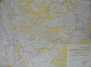 MAPA: PŘEROV 1:100 000